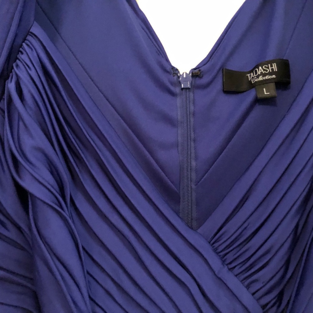 Tadashi Sapphire Blue Gown, Large